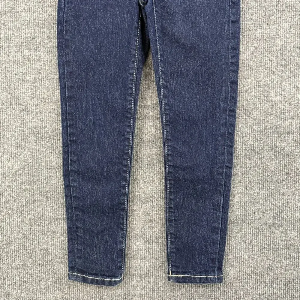 GAP Girls Super Skinny Jeans Jeggings Size 5 Dark Wash Stretch Adjustable Waist